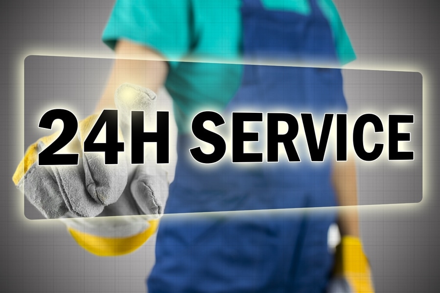 24h service